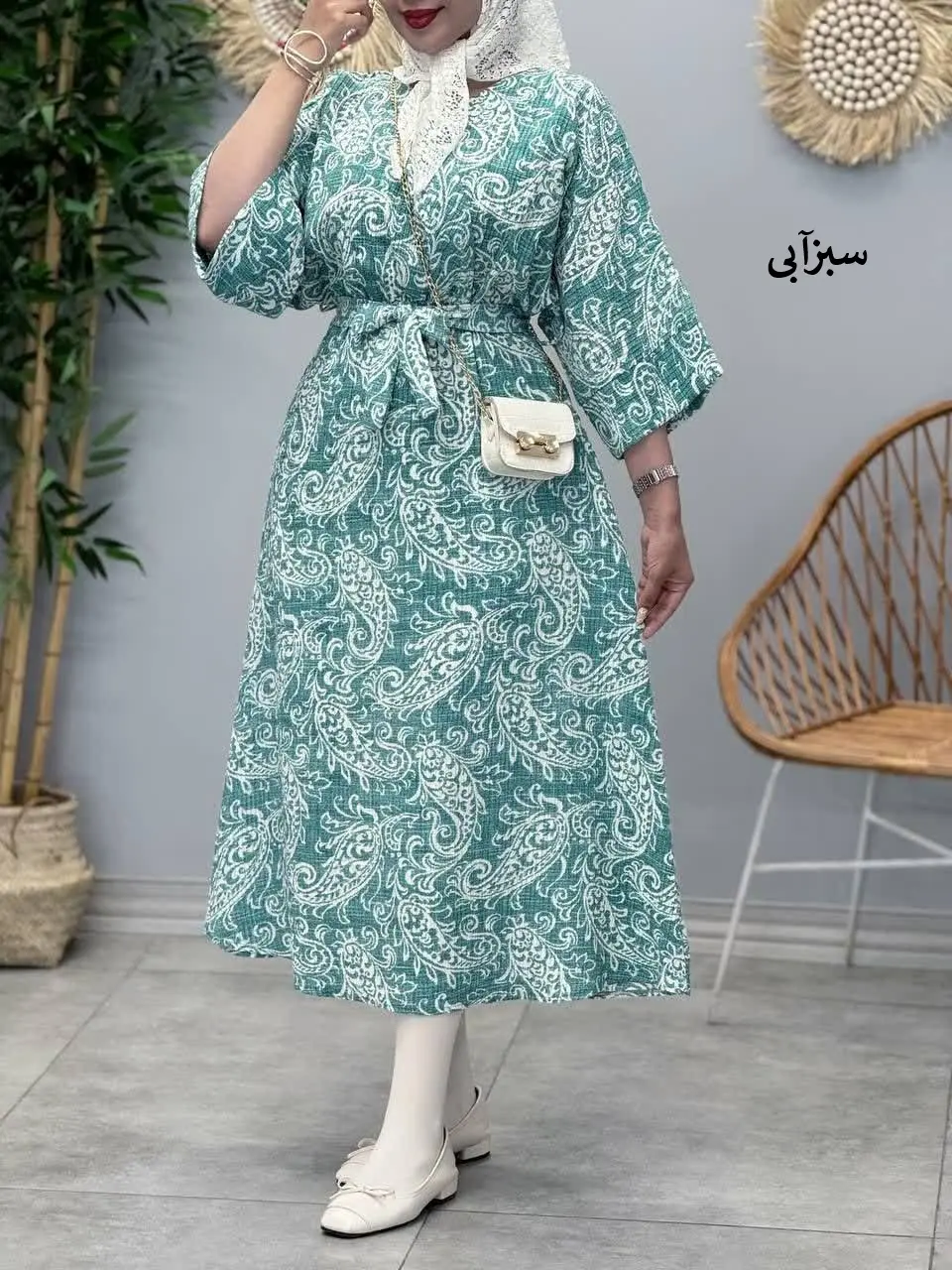 3445-مانتو کفتان کاملس